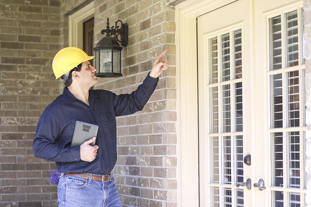 image of a home inspector