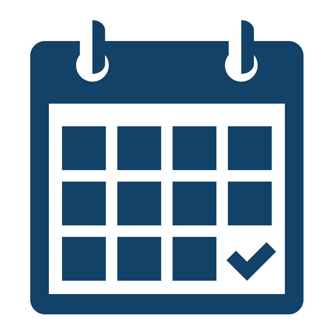 Icon of a calendar