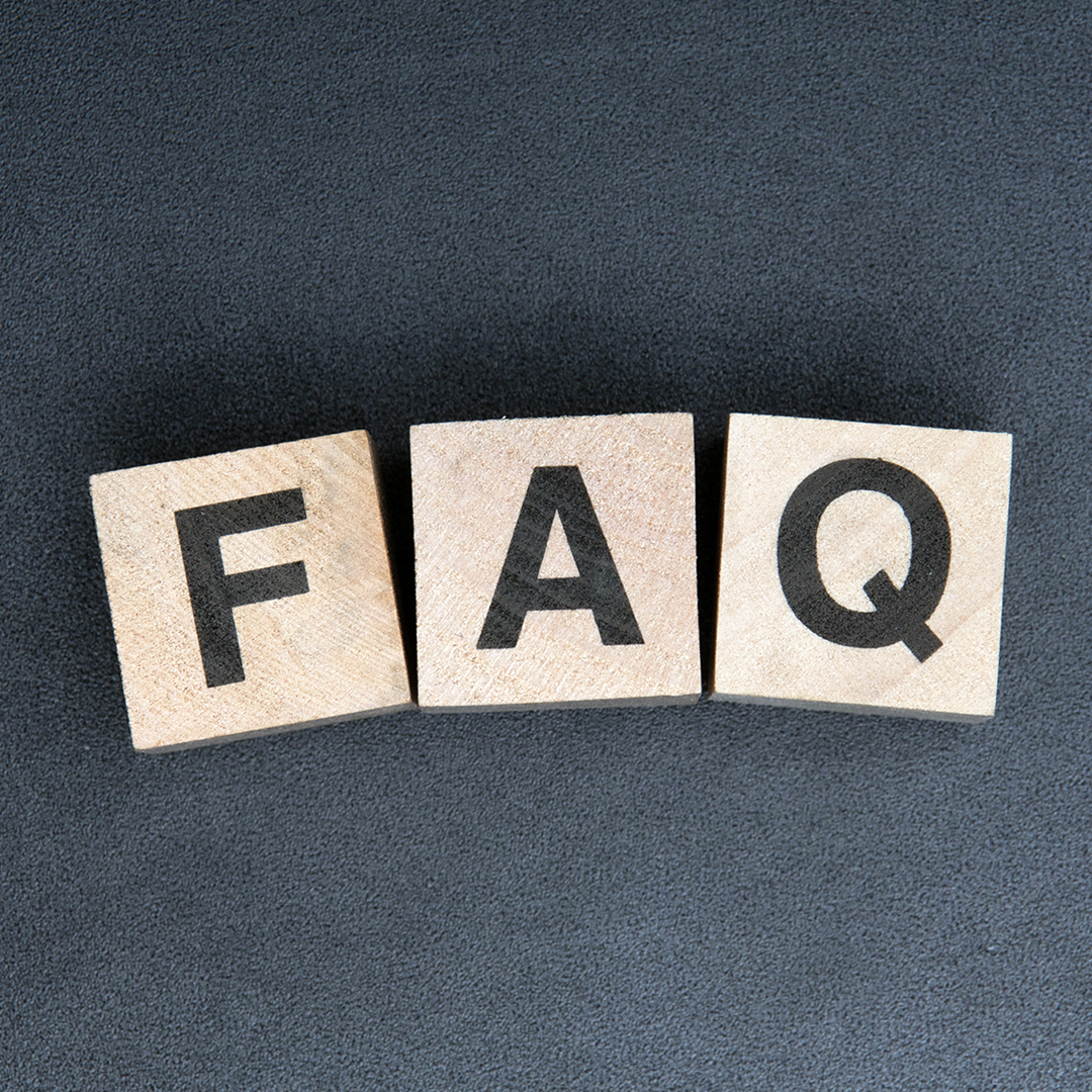 blocks spelling out F.A.Q.