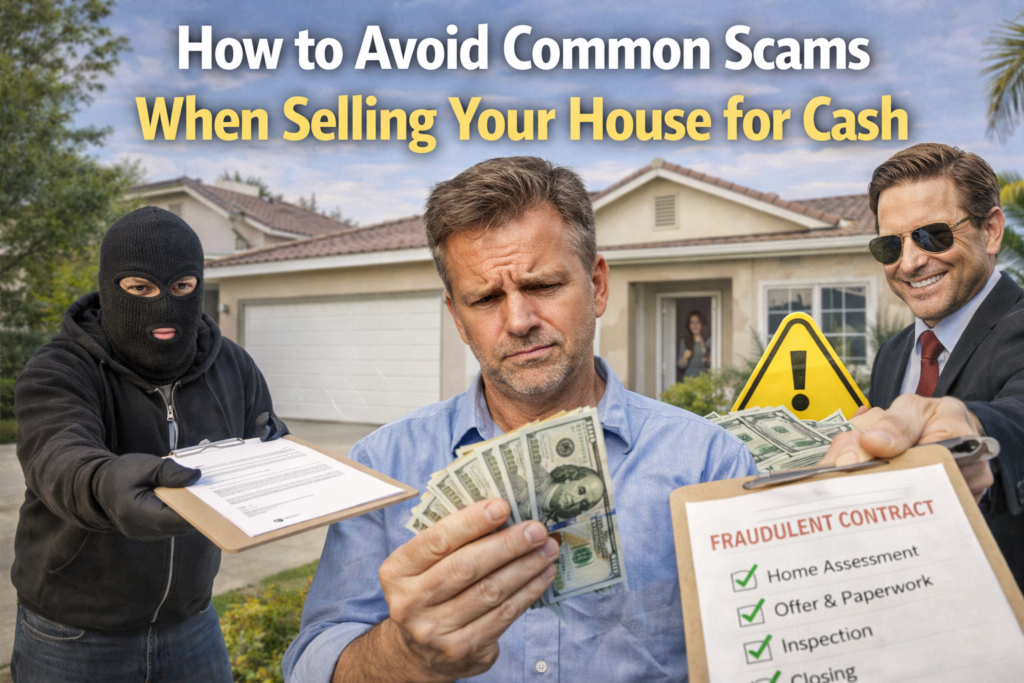 Avoiding scams in house sales